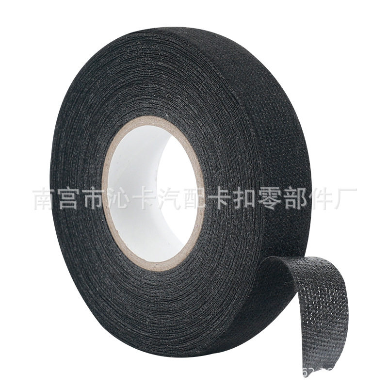 绒布线束胶带电工胶带阻燃汽车线束胶带隔音降噪超粘捆扎走线缠绕