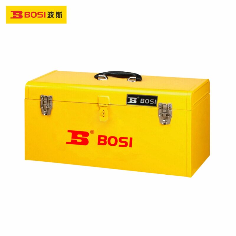 波斯手提工具箱铁皮工具箱收纳箱17寸/20寸厚度0.5mm维修工具箱