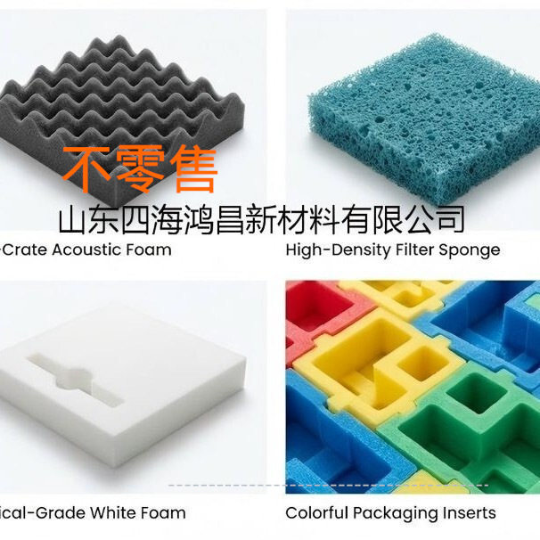 防震防护压花海绵隔音缓冲工具箱内衬鸡蛋窝高密度海绵垫