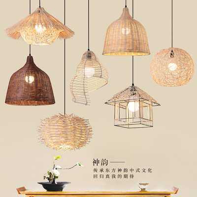 中式竹编吊灯创意灯笼火锅店餐厅酒店茶楼民宿灯日式个性竹艺灯具,模玩/动漫/周边/娃圈三坑/桌游,模型制作工具/辅料耗材,淘宝优惠券,粉丝福利购,淘宝优惠卷