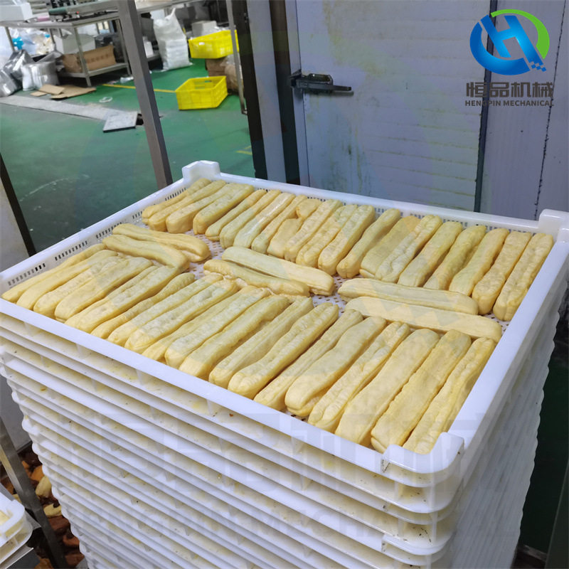 恒品机械全自动油条油炸机设备 全自动油炸流水线 茴香小油条油炸