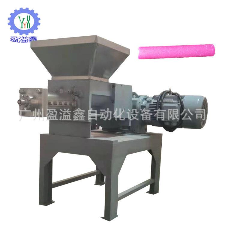 蓝泡泡出条机厂YN-730家直全自动蓝卫销士厕块洁出条功机香皂大率