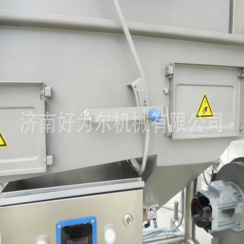 SXJ600-Ⅴ上面包屑机 面包片裹浆裹糠机 鸡柳条上粉上屑机