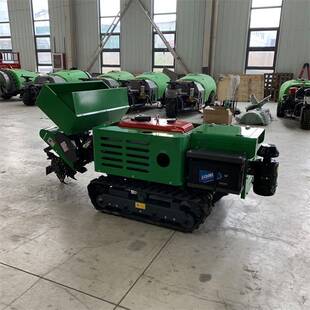 35机马力果树追肥挖机农地用多功能微IYC耕遥控履带施肥翻沟机