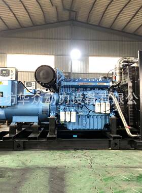 600w柴油电机组750KVA大功率潍kPTR博杜安600柴kw工业发电发机组