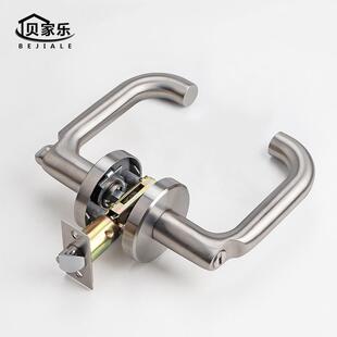 式三执手锁卧4室卫生间单8817舌锁美房杆门木门防火门30不锈钢把