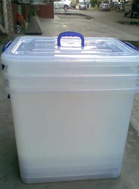 665*489*400SGG塑料长方收框8纳009服装厂用大筐6升周转箱形带9轮