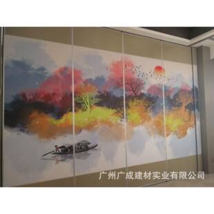 东莞断饭堂食包堂厢包房动隔断宴会厅隔餐65型厅活动隔断活动折叠