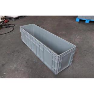 超大号灰物色BHI箱塑料周流转箱胶子大箱白色长条盒子养鱼养龟盒