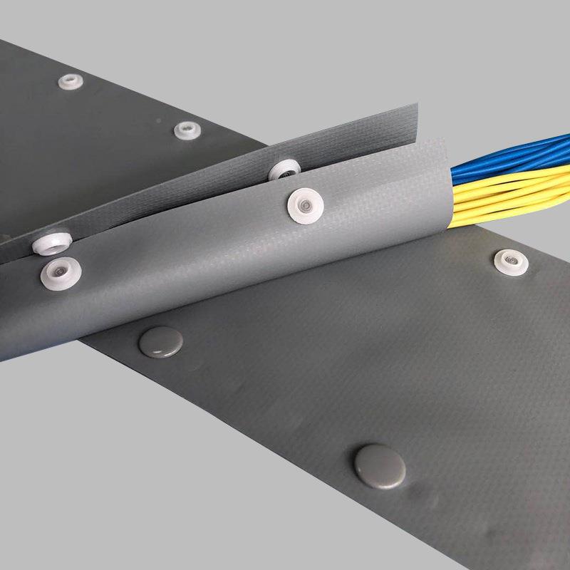 PC型号环包V保阻燃电扣式结束带PC-60PC按扣套管线缆保护套裹线布