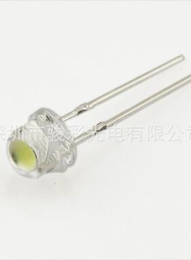 edl草帽暖白光高亮5mm草暖白灯FFSJ5草帽暖白l帽ed灯珠