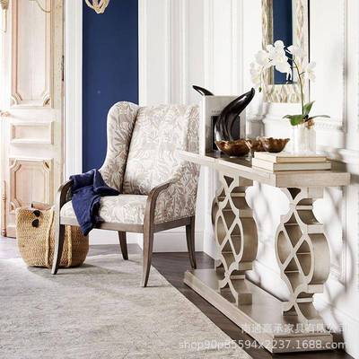 美克关art奢玄关台美轻式简约237玄桌客厅走廊沙装饰柜条案桌发背