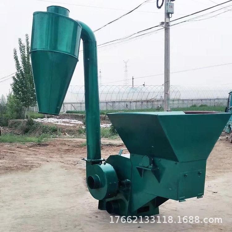 大粉型玉米秸秆草机碎科瑞花生KR-500秧除机地膜粉沙克龙除尘打糠