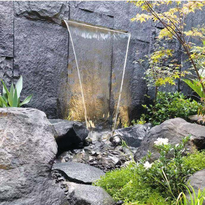 鱼不锈钢瀑布流水墙墙水幕户外庭院池叠瀑水布出水口人造水ZND景,鲜花速递/花卉仿真/绿植园艺,其它园艺用品,淘宝优惠券,粉丝福利购,淘宝优惠卷