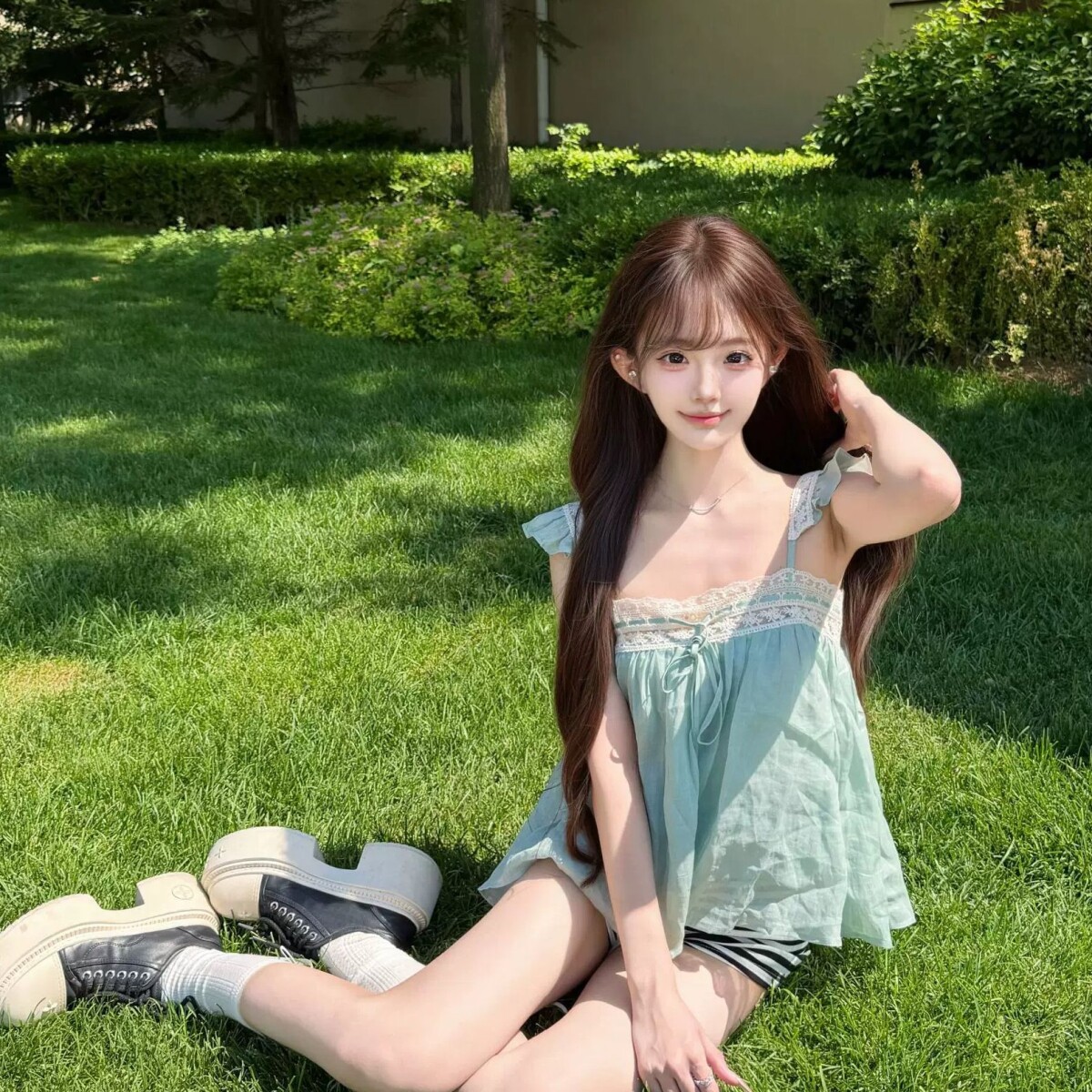 轻熟风蕾丝拼接绑带吊带背心女夏季纯欲辣妹宽松小衫外穿无袖上衣