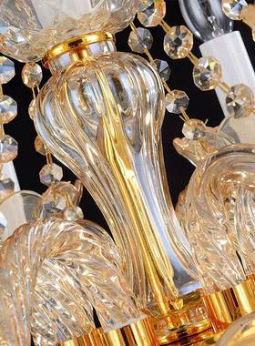 直销酒欧式水晶台灯现代简约卧室床头台气灯奢华大HT318002店装饰