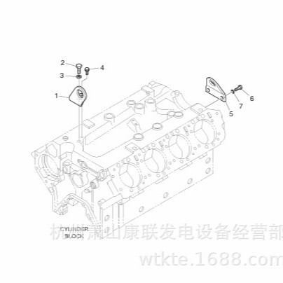 06.16731-2 113弹簧螺栓PU158斗山