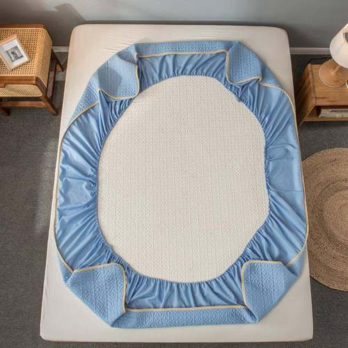 纯梦色磨毛夹DZF棉防水隔床笠单件席思保套1.5米尿床垫护套床罩全