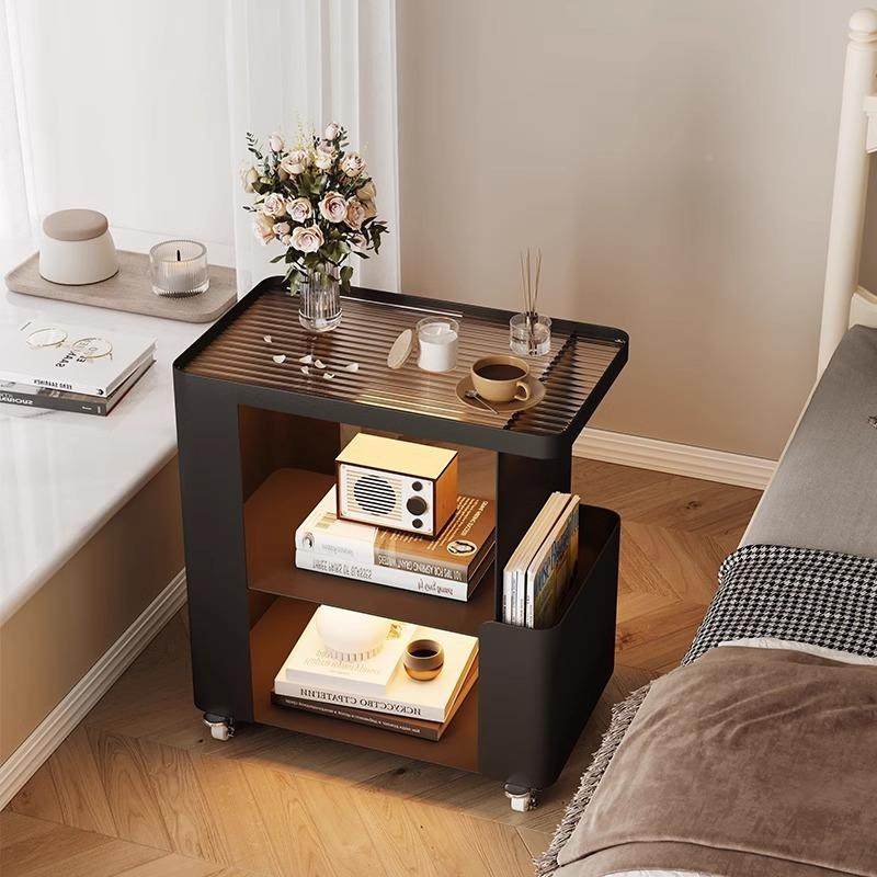 fLE奶动油风床头柜替创意代卧约室x-1451小型简铁艺边几设计师可,基础建材,脚轮/万向轮,淘宝优惠券,粉丝福利购,淘宝优惠卷