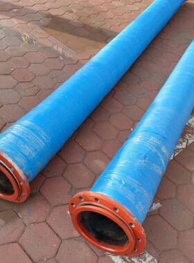 大管口径热水输送橡E胶污水800处理胶管高温橡胶管DM蒸汽胶管法P