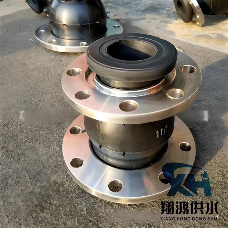 同心异径法兰橡胶接头DN150变100