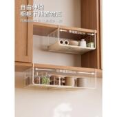 ?厨房缩置架挂式 物多功能调味料悬收纳Fh x}x}b省空间橱柜可分层