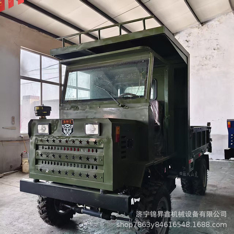 四驱六轮四不像农用爬坡载重车