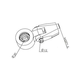 8摇臂字5调节十器13冲压接头送料机1配件滚MVM轮机高速弹簧0米白