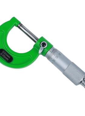 高精套度外径千分尺套0-10mm0公制千分4件套公装尺四件螺旋测微器