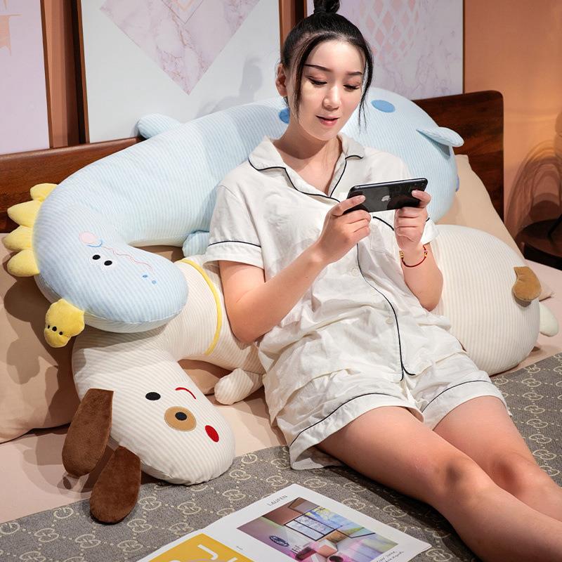 可爱抱枕女生睡觉床长条DD39枕头夹腿侧枕妇孕专用抱睡枕上床睡头