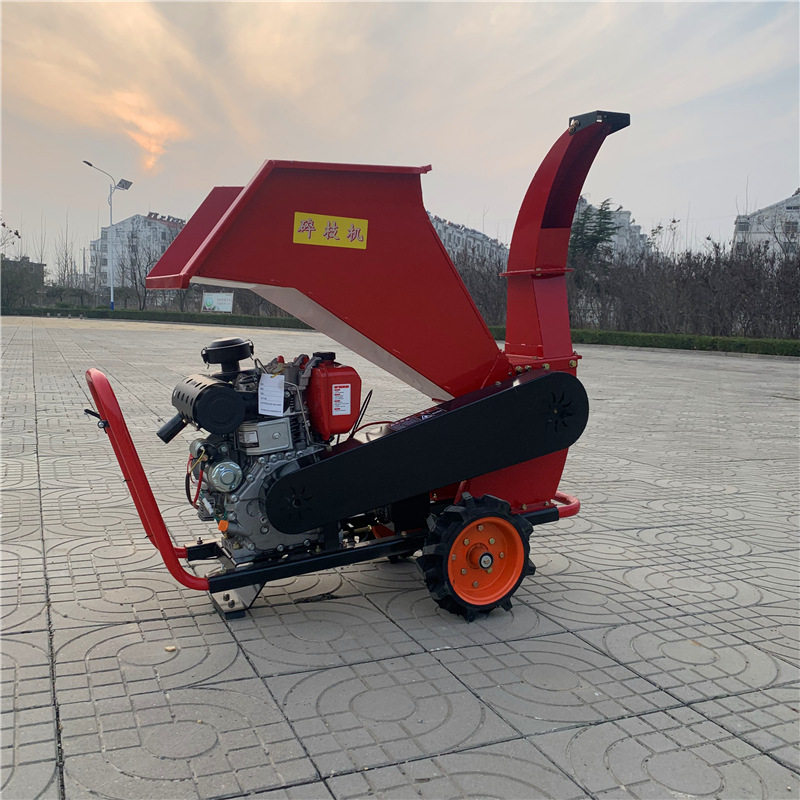 果园碎枝机葡萄枝条破碎机园林树枝秸秆粉碎机家用小型破碎机