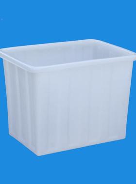 10L胶方塑箱鱼盆塑料WDF箱加厚牛筋桶豆腐桶水水产养殖箱敞口塑8