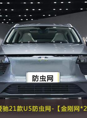 爱驰装U5/U6汽尘车防虫网中网改柳水箱保护网防IOP网挡杨棉防絮棉