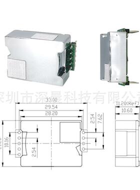 INDR模数字式通用红外二化碳气体传感器CO2检测YNG组C8高灵氧敏度
