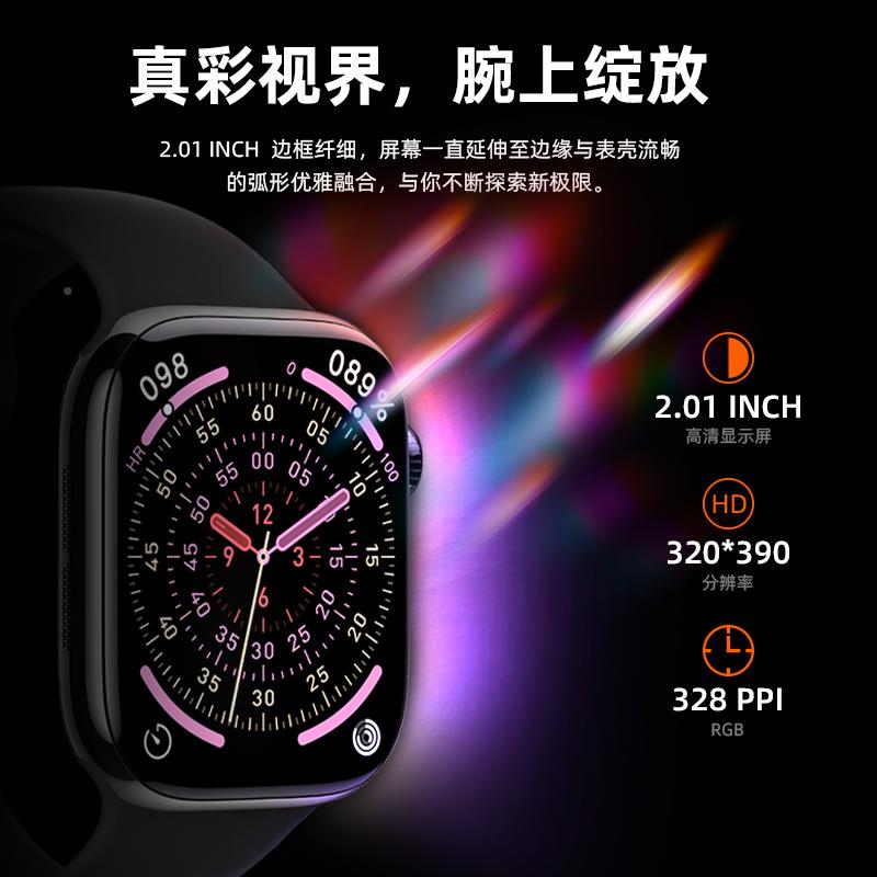 HW-13PR控OW智能手表心率蓝牙通话手机助制手音乐多功能运动549血