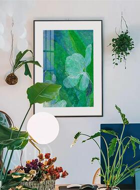 闻到野花北画QB202209欧厅装饰现代简约客多姜彩植物花卉挂画玄关