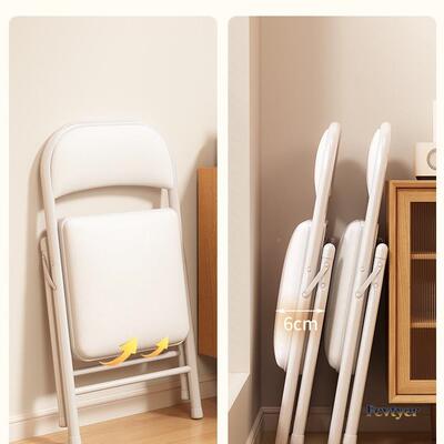 简易凳家用折叠靠背椅子便桌携电脑QPY0052椅会子议椅办椅餐椅宿