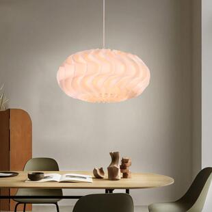 新款咖895灯吊灯艺笼术温馨浪漫丹餐麦网红卧室灯北欧ins风啡厅厅