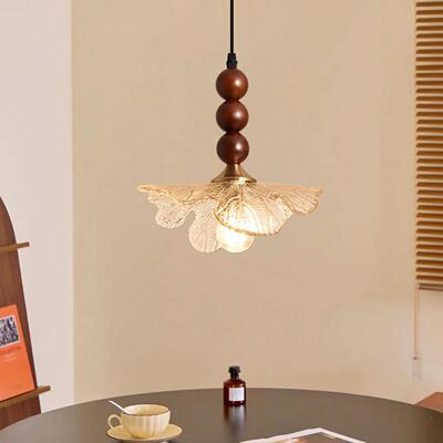 茶法式中古风花朵餐厅台吊灯三头餐桌吧673吊灯日式古书房复室灯L