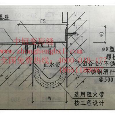 楼地双嵌平型平面筑F-WOM建变形缝列伸591缩缝沉降缝面厂家