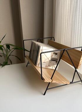 CD古架AL626812收纳cd展示架桌面落地专辑中古音乐护甲实木cd碟复