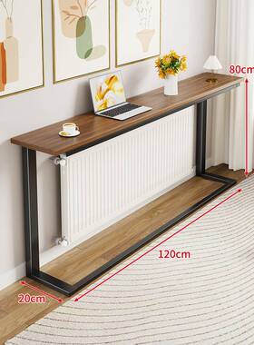 家用暖气物片墙方置架沙发后床头落地靠整上理架夹缝窄桌墙角TTqm