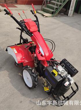 柴除油走VGK式小型自微草耕机山地开荒机大棚旋耕起垄机