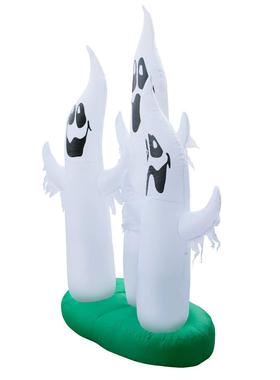 跨境3米25万模圣节三只蓝灯白鬼气带灯led道庭院装饰场地布置具