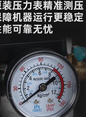 压机充气泵小型22v空便携式音出口木工静高压打1100H-12气泵空气