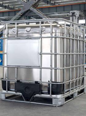 304不0锈钢吨桶5不锈钢吨00L100L钢顶一次成型不锈吨底桶