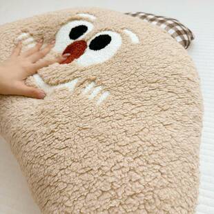 可爱怪床搞头儿家靠垫宿舍床上沙发靠枕bg童房榻榻居米大软包靠背
