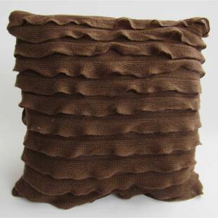 格子千鸟格腈纶织梭抱枕套车WN40119沙发织飘窗针靠垫简约汽时尚3