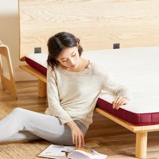 881H生态链然乳天胶榻榻米床薄垫子1.5米1.8m双面软硬可睡席梦思8