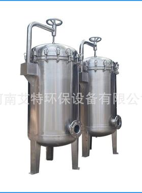 现货锈钢袋式过滤器压力不0.6mATD-1-15pa污水处理水化工单轻工用
